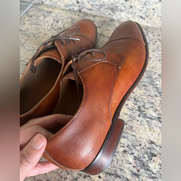 Aldo men’s Sz 10.5 brown dress shoes - Picture 7 of 14